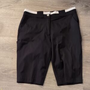 Ep Pro Black White Golf Shorts Size 6